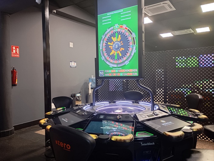 Ruleta electrónica en el Kasino Punto Zero de Telde